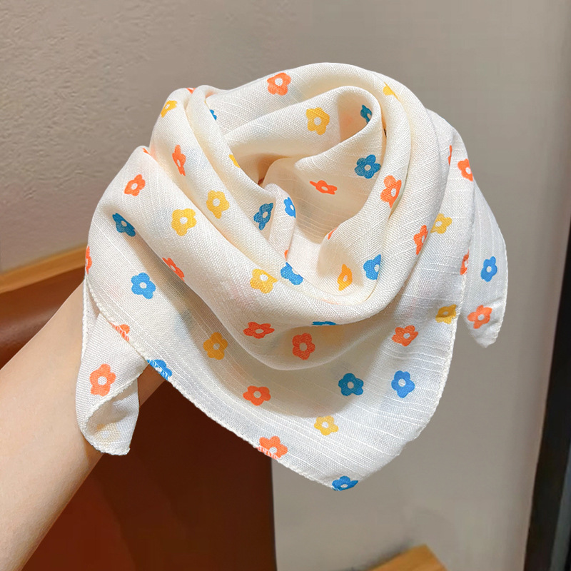 Niñas coreanas bufandas de algodón y lino para niños primavera y otoño delgada baby collar bufandas de viento en todas las estaciones