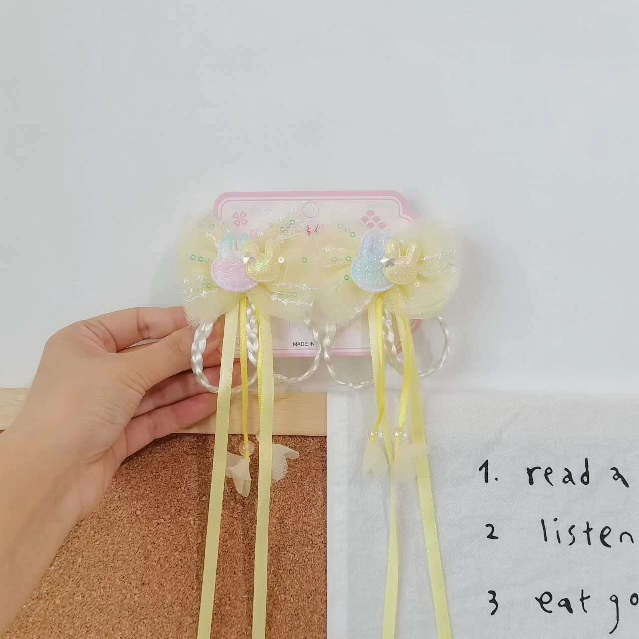 Nuevos niños Hanfu clip para el cabello estilo chino para el cabello de la niña clip de estilo antiguo princesa arco flotante clip para el cabello