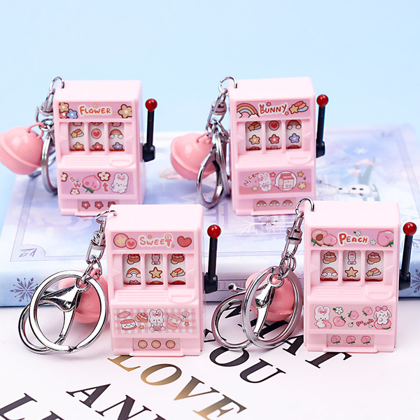 Small cartoon realistic keychain