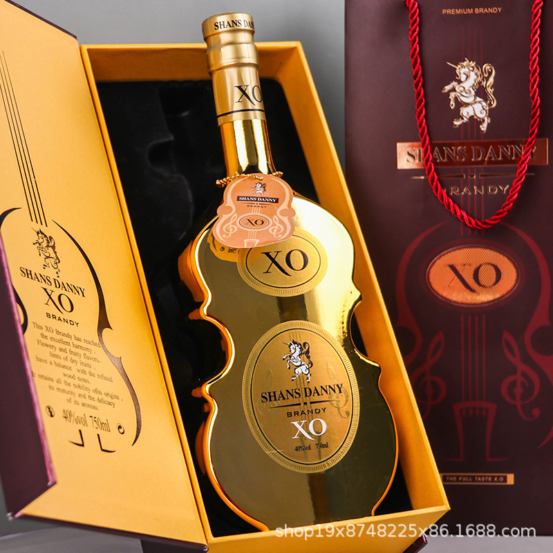 法国进口洋酒XO白兰地礼盒装葡萄酒干红白酒厂家批发一件代发包邮