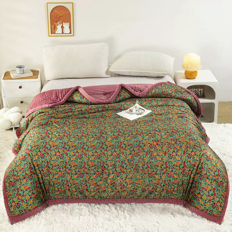 a类可机洗豆豆被水洗棉大豆纤维冬被加厚被芯冬天棉被学生宿舍被