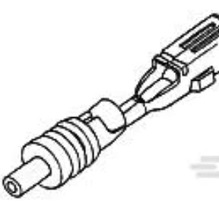 TE����������171662-564 mm [.025 in], 20 &ndash; 16 AWG Wire Size