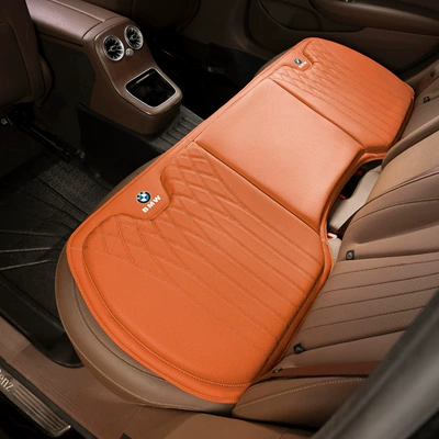 Waist support – Cushion Supplies - model-b-emma-orange-bmw-rear-seat-one