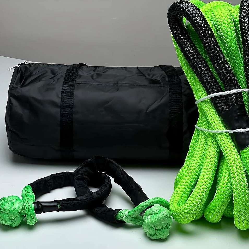 Нейлоновый эластичный круглый трос для эвакуации и восстановления на бездорожье Kinetice