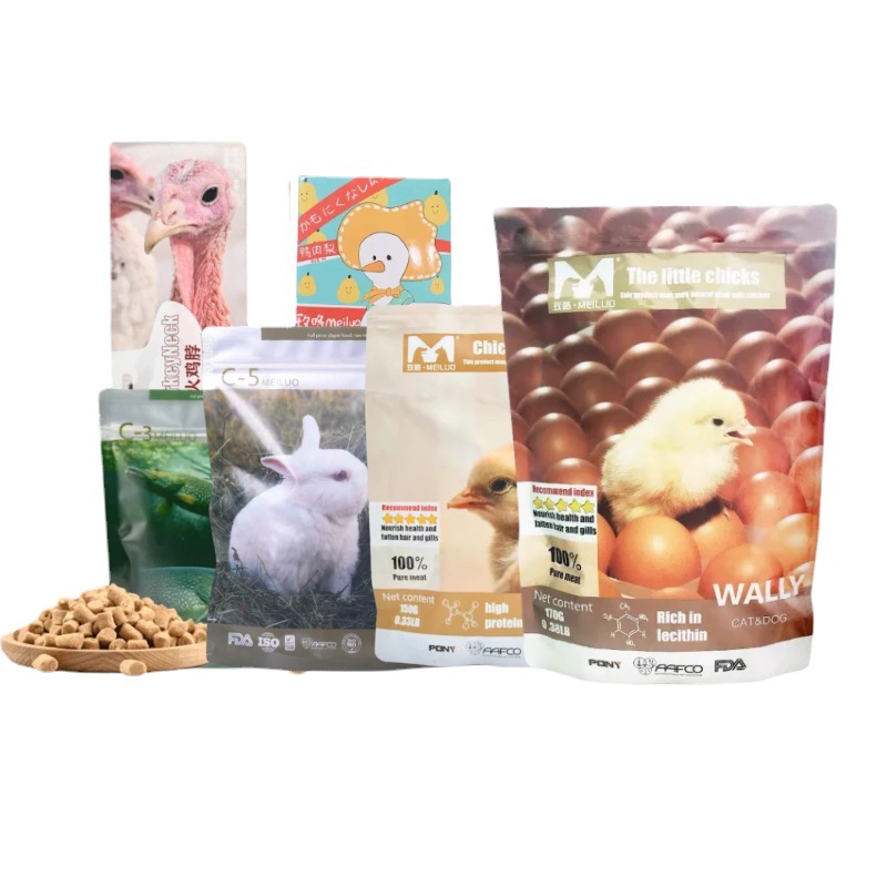 Meile freeze-dried chick milk chicken legs raw bone meat rabbit meat cod fish duck meat pear fresh soft package turkey neck snacks freeze-dried
