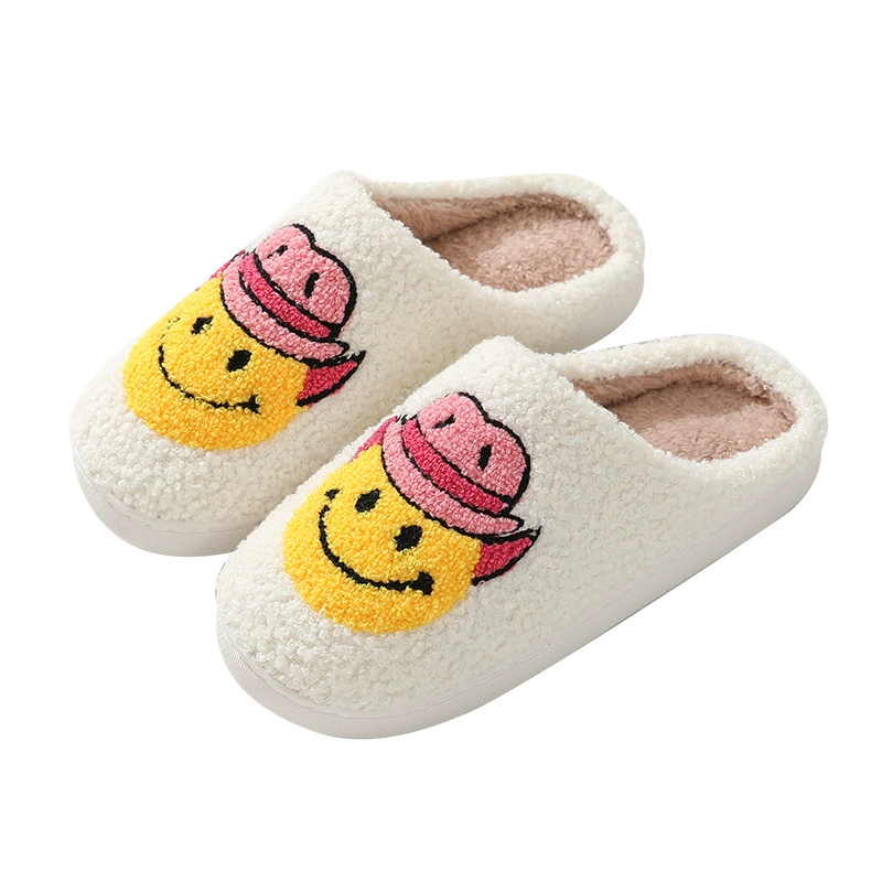 Comfortable cartoon winter keep warm slippers for men and women for beloved, wholesale