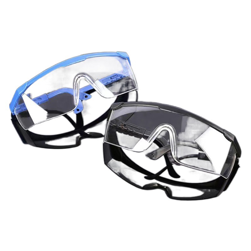 Factory wholesale retractable leg goggles frame nose bridge concave design glasses cycling sports goggles