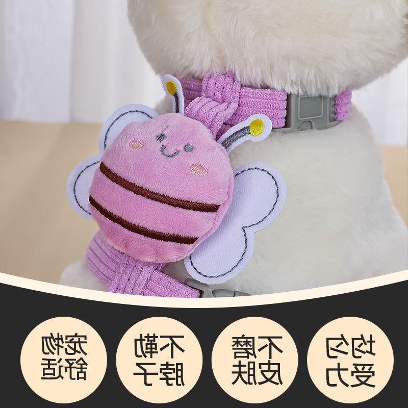 Correa perro abeja, collar pequeños