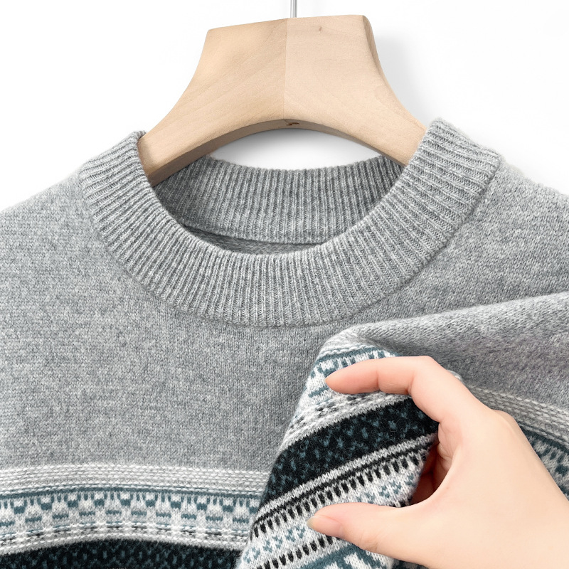 Spring woolen trend knitted fashionable keep warm sweater