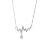 Jewelry, necklace, universal advanced accessory, silver 925 sample, high-quality style