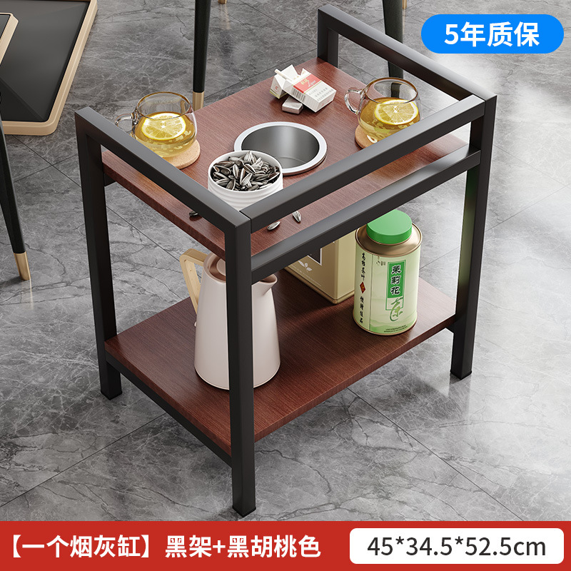 Mesa de mahjong, estante de té, sala de ajedrez y tarjetas, mesa lateral para una sola persona, máquina de mahjong móvil, estante de artículos al lado de la mesa de té