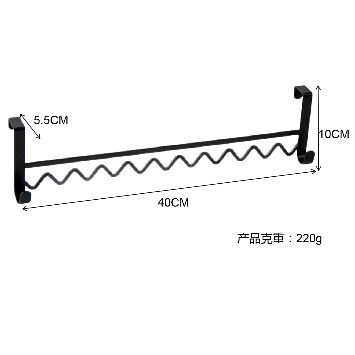 Dormitorio colgante de ropa colgante de cama colgante de olas creativo dormitorio universitario colgante de ropa de cabecera colgante de olas