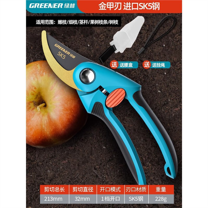 Tijeras florales Artesanía alemana Ramas de frutas Tijeras de ramas Cuchillos Tijeras de poda Bosque verde Jardinería Poda importada Envío gratis