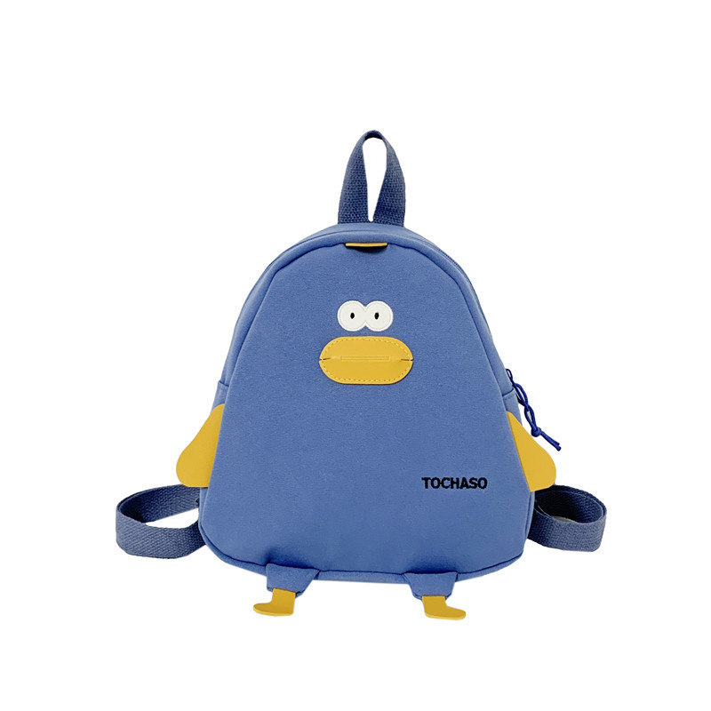 Dibujos animados de los niños lindo pollo mochila de lona viaje medio y grande niños mochila kindergarten Escuela Primaria estudiante mochila