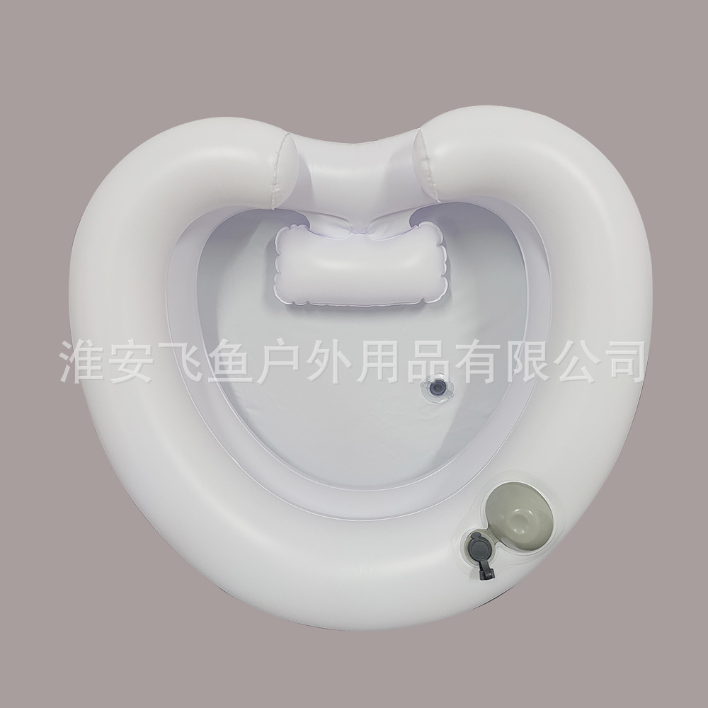 Nuevo lavabo inflable de pvc plegable, productos de cuidado, masaje en el hogar, peluquería, lavado de pies al aire libre portátil