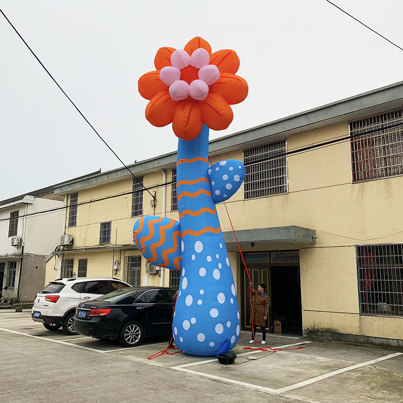 팬이 있는 꽃 7m개