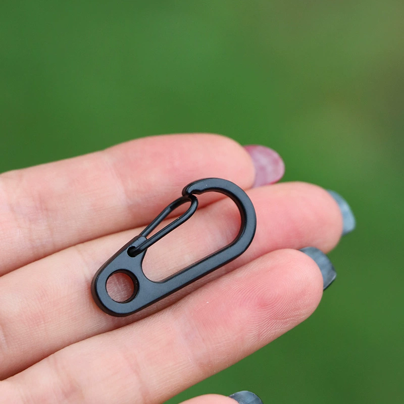 D1 Simpling Mini D -type buckle keychain Fast -hooking Mountaineering buckle EDC Tools Hot Sale