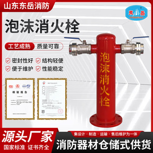 Above Ground Fire Hydrant Outdoor Above Ground Foam Fire Hydrant Carbon Steel Welded Stainless Steel Valve Foam Fire Hydrant