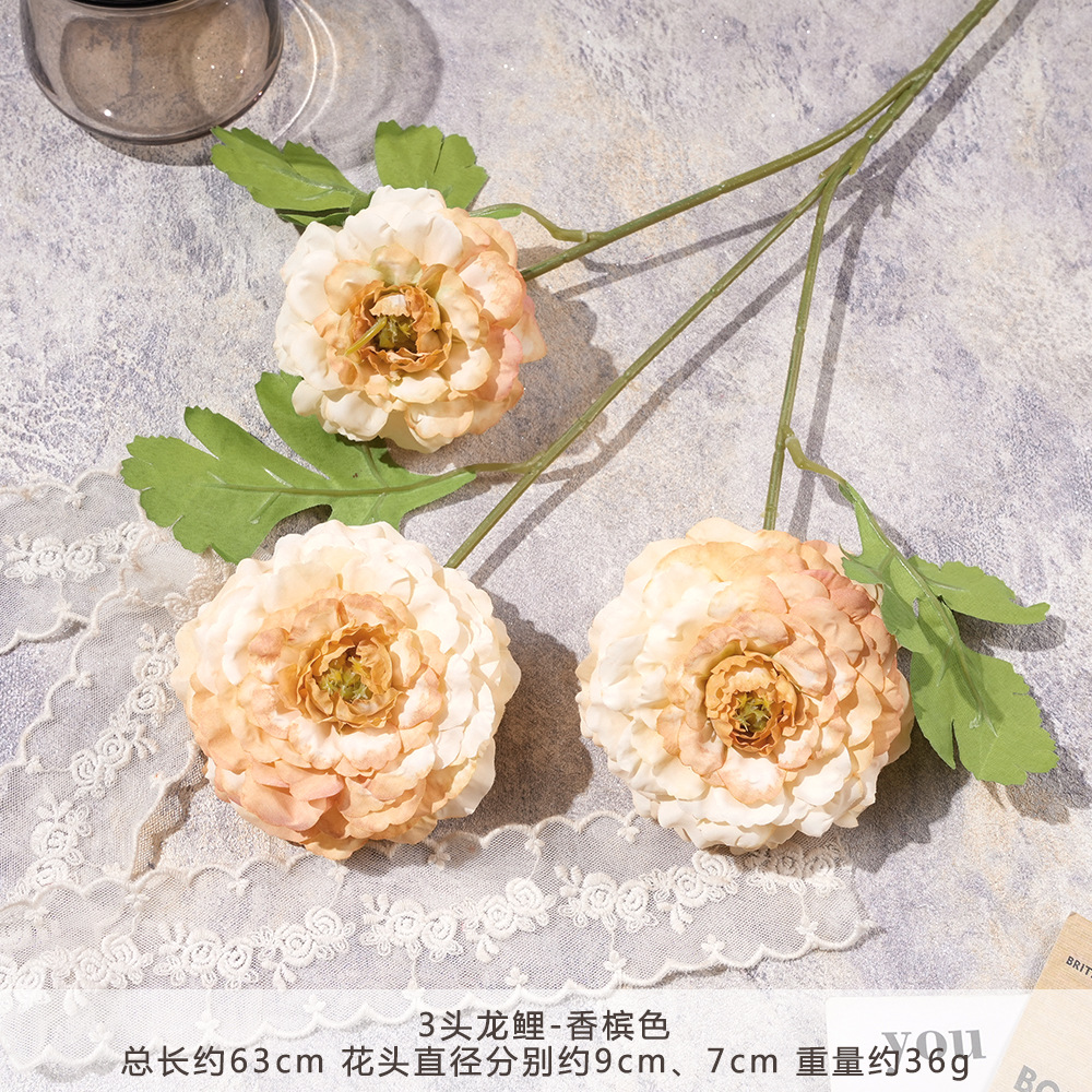 SHN-3 헤드 드래곤 잉어-샴페인 컬러