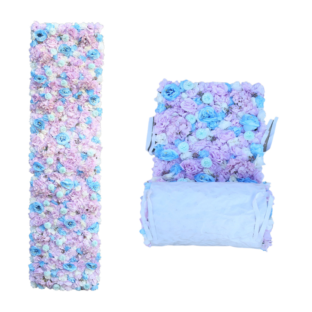 Fondo de tela simulación pared de flores pared de fondo boda decoración de bodas actividades al aire libre decoración pared de flores