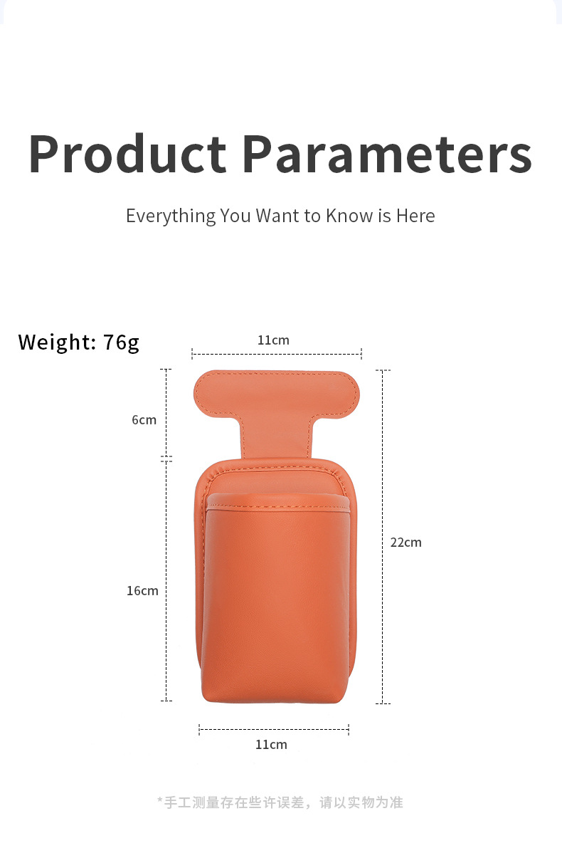 Cross-Border Car Seat Door Cup Holder, Car Passenger Storage Bag, Car Beverage Holder, Portable