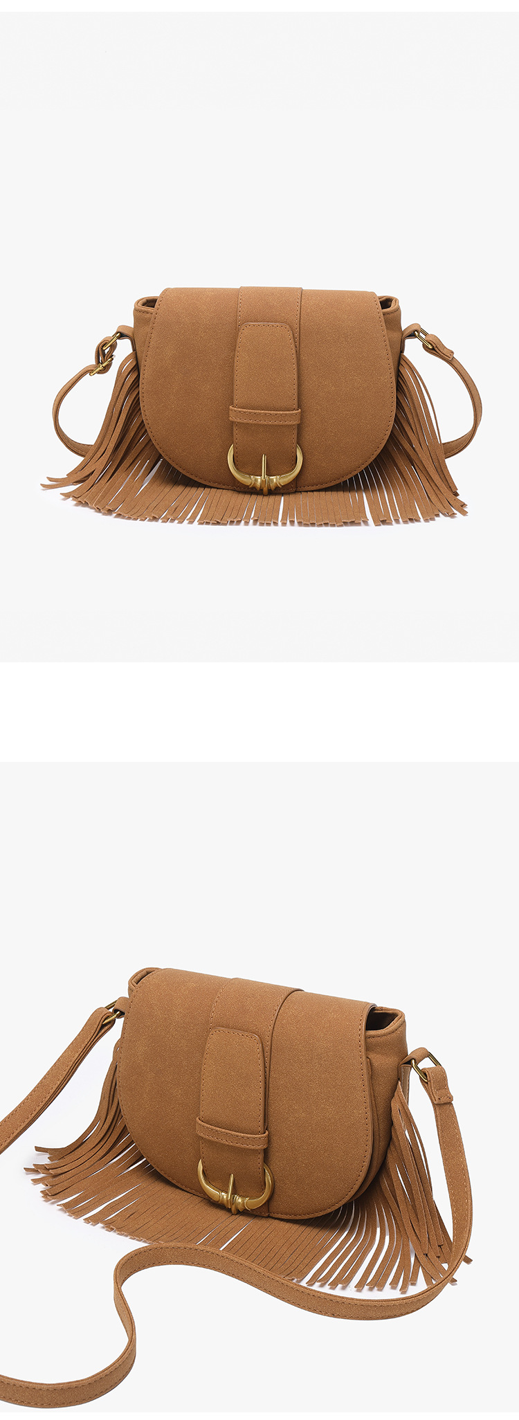 Shoulder Bag Bags Type Casual, Daily Occasion Frosted Artificial Leather Material Solid Color Pattern Women's Medium Frosted Artificial Leather Solid Color Vintage Style Classic Style Round Magnetic Buckle Shoulder Bag