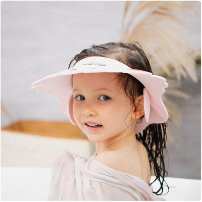 children Shampoo cap baby Shampoo cap Child Eye protection Ear Infants EVA take a shower waterproof Hat