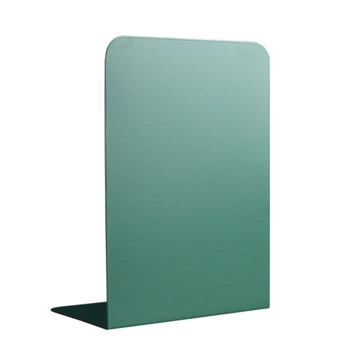 Simple bookend thickened metal bookend L book clip fixed book creative desk clip book board student storage