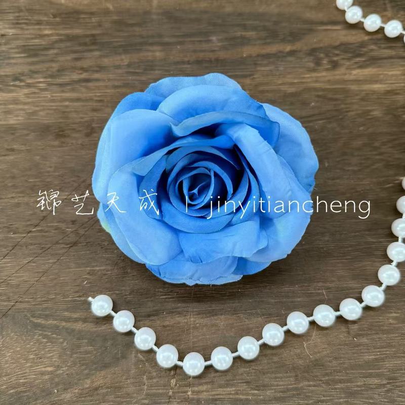 模擬カーリングローズヘッド結婚式の装飾フラワーボールフラワーウォールアレンジメント頭飾り diy 材料卸売|undefined