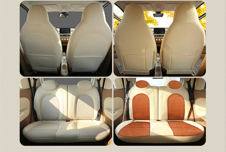 2025 New Wuling Hongguang Miniev Four-Door Version Suitable Seat Cover Fully Surrounded Four-Season Seat Cover Breathable Cushion