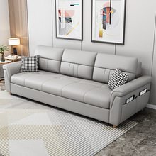 2022年新款科技布沙發床折疊兩用小戶型多功能推拉客廳梳化抽拉床