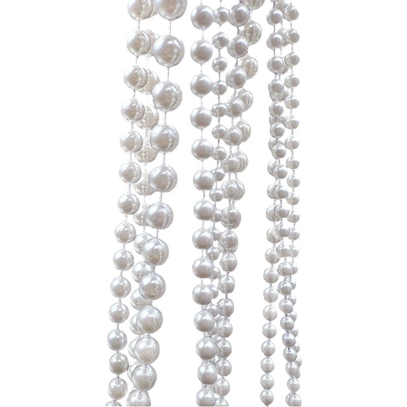 Свадебная Жемчужная Нить Висячие украшения Композиция свадебной сцены Свадебная комната Бегущие облака и Проточная вода Реквизит Украшение аудитории Волна воды Занавес из бисера