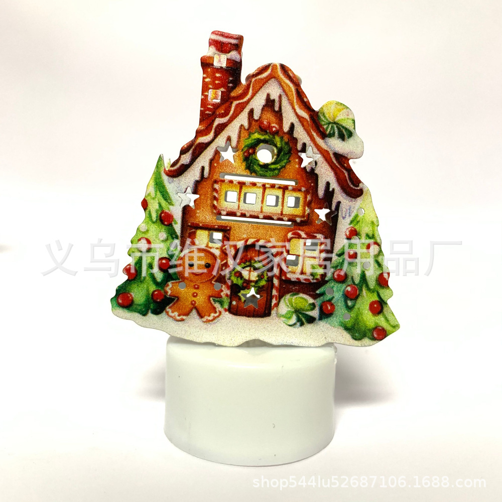 Vela Electrónica LED de Navidad de Hierro con Luz Cálida para Decoración de Noche image 29