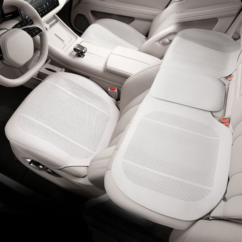 Mercedes-Benz – for Mercedes-Benz BYD Seat cushion, seat cover - b-full-coverage-thin-elegant-white-three-piece-set