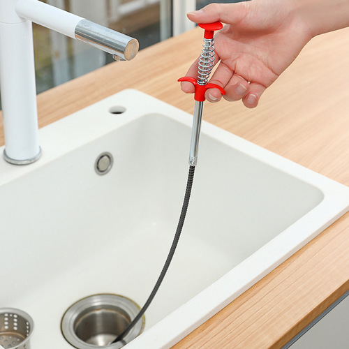 Sewer unclogging artifact kitchen floor drain blockage cleaner toilet toilet universal pipe special tool