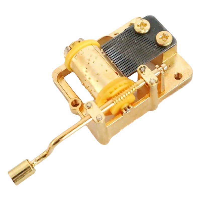 Музыкальный колокол с ручным приводом Музыкальная шкатулка Движение Деревянный музыкальный колокол Все виды известных музыкальных движений оптом