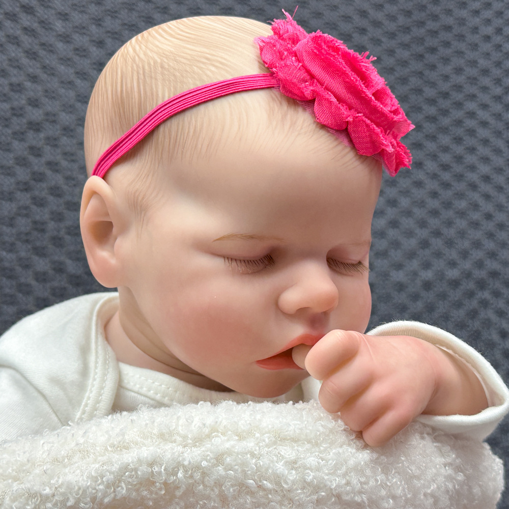 Muñecas de simulación de la serie de bebés, muñecas gemelas, suministro pesado transfronterizo Amazon, una muñeca de goma completa.