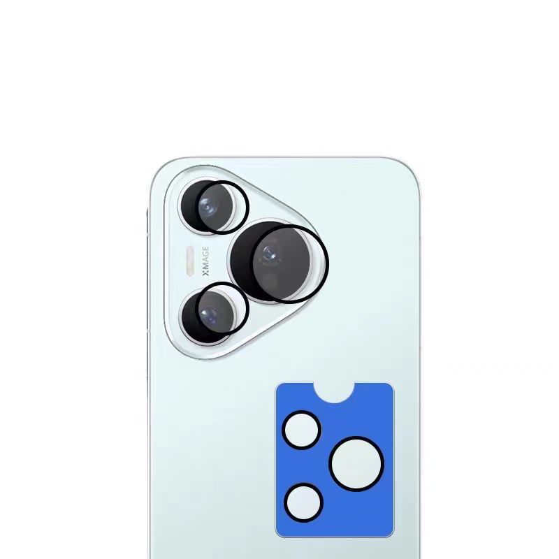 Aplicable a Huawei Pura80pro película de lente P80ultra cámara P70U serigrafía segunda película de posicionamiento dividido