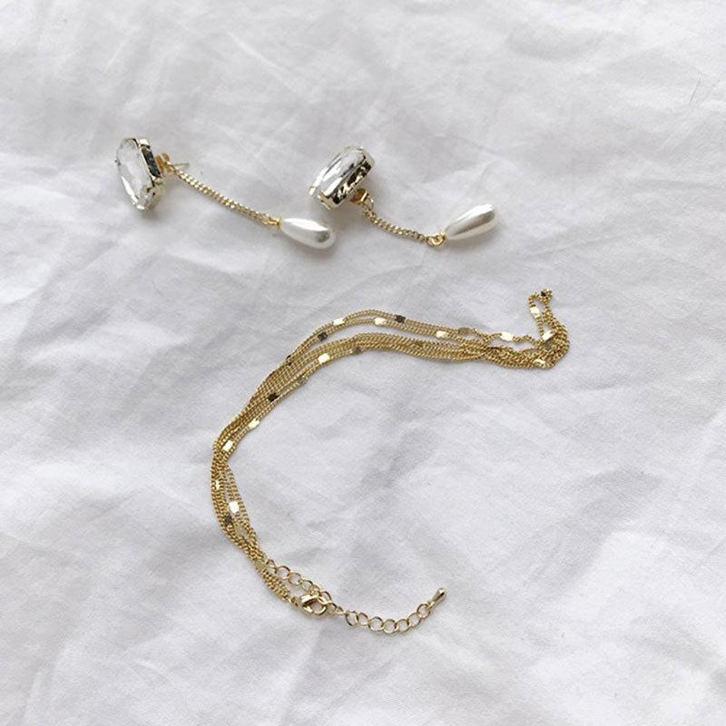 South Korean simple necklace multi-layer necklace personality temperament short clavicle chain