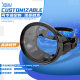 Cross-border diving goggles fishermen's mirror adult universal large frame HD free diving mask equipment swimming snorkeling mask