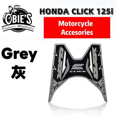 for Honda Click 125I: Electric vehicle foot mat - gray