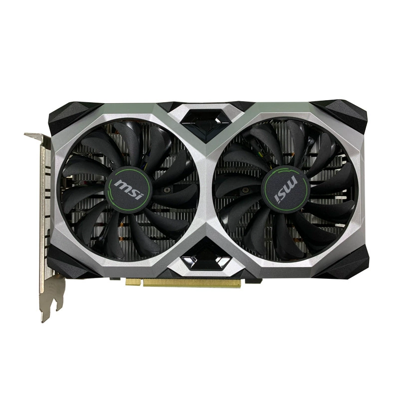 Графическая карта (GeForce GTX 1660) 6 ГБ — настольная видеокарта для 4K-гейминга, разобранная единица 2022 года