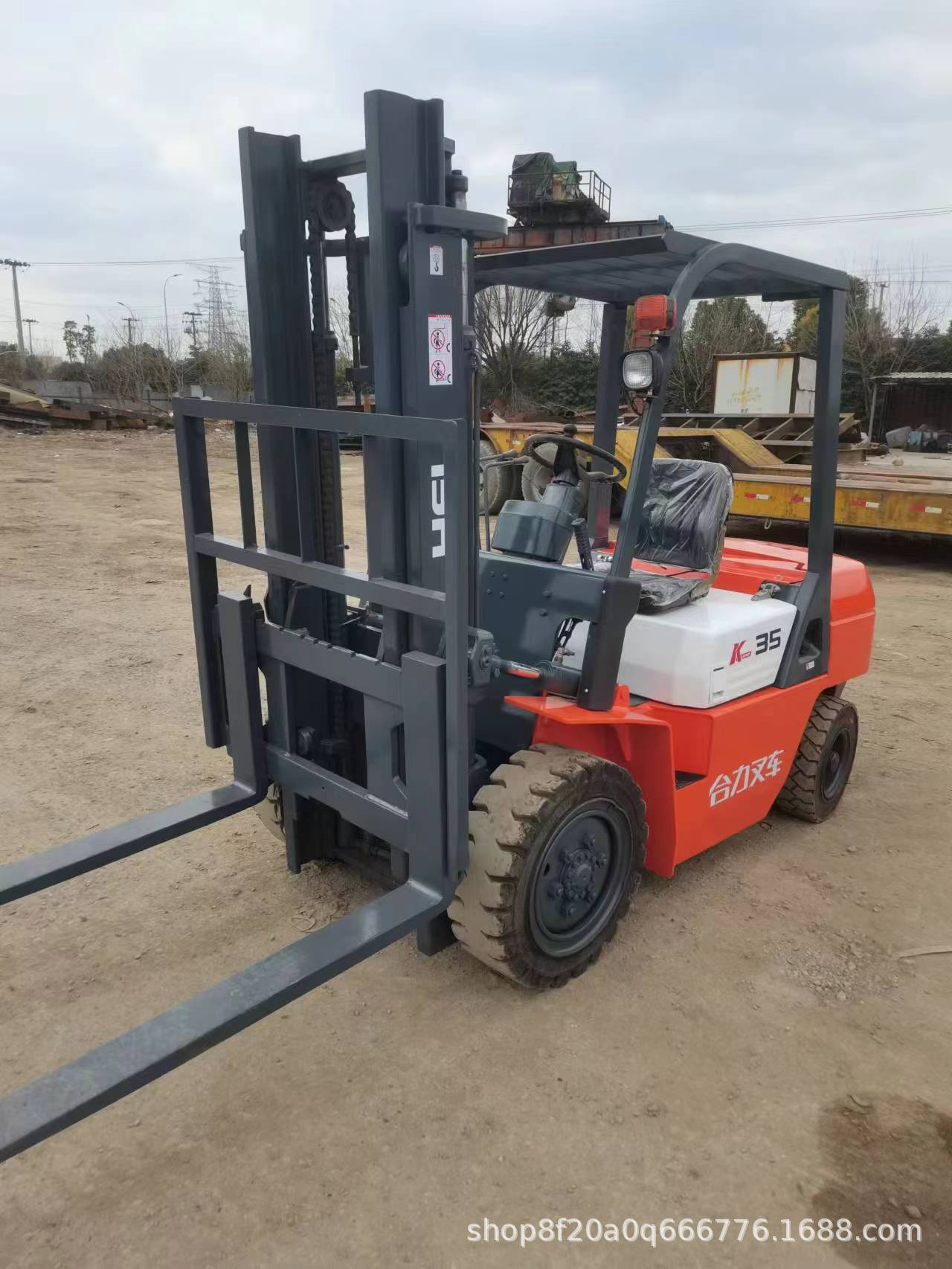 出售合力杭州3吨3.5吨二手叉车 侧移叉车4米4.5米物流搬运车