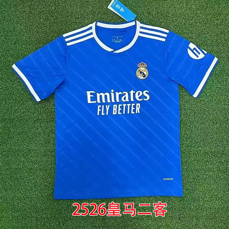 2526 camisas de fútbol de club tailandeses Real Madrid Manchester City Manchester United Arsenal Liverpool Chelsea Barcelona