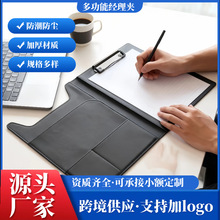 新款高档PU商务文件夹多功能会议签约本经理夹源头厂家可定logo