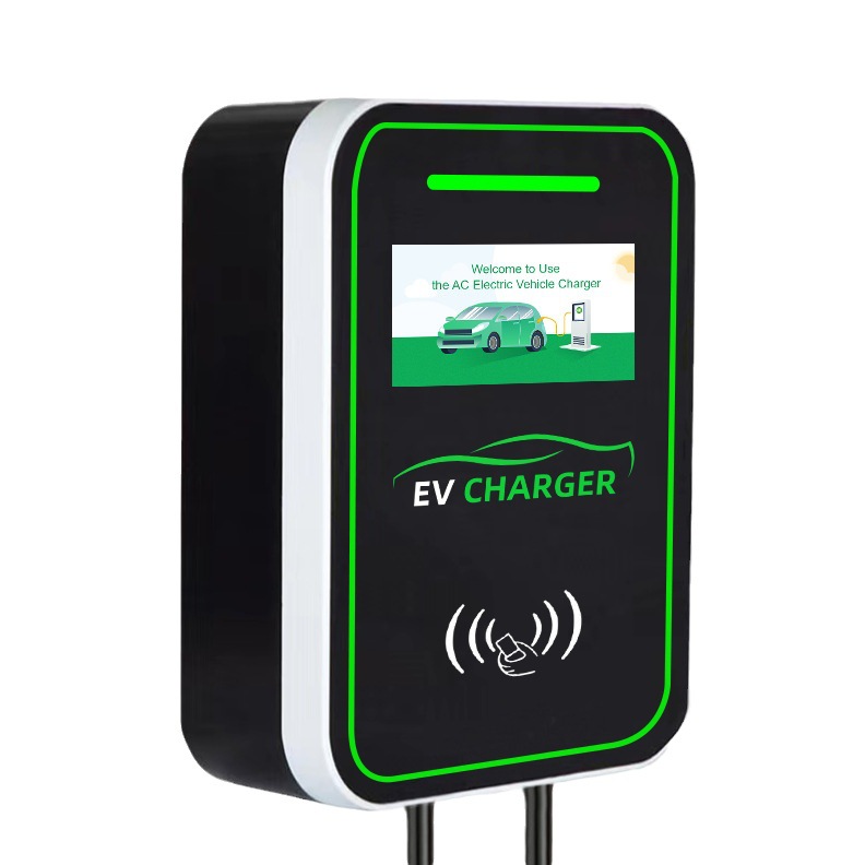 新能源汽车交流充电桩 壁挂式商用交流充电桩OCPP 欧标美标国标