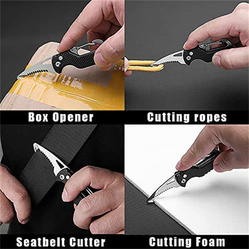 Portable Multifunctional Express Parcel Knife, Keychain, Ser