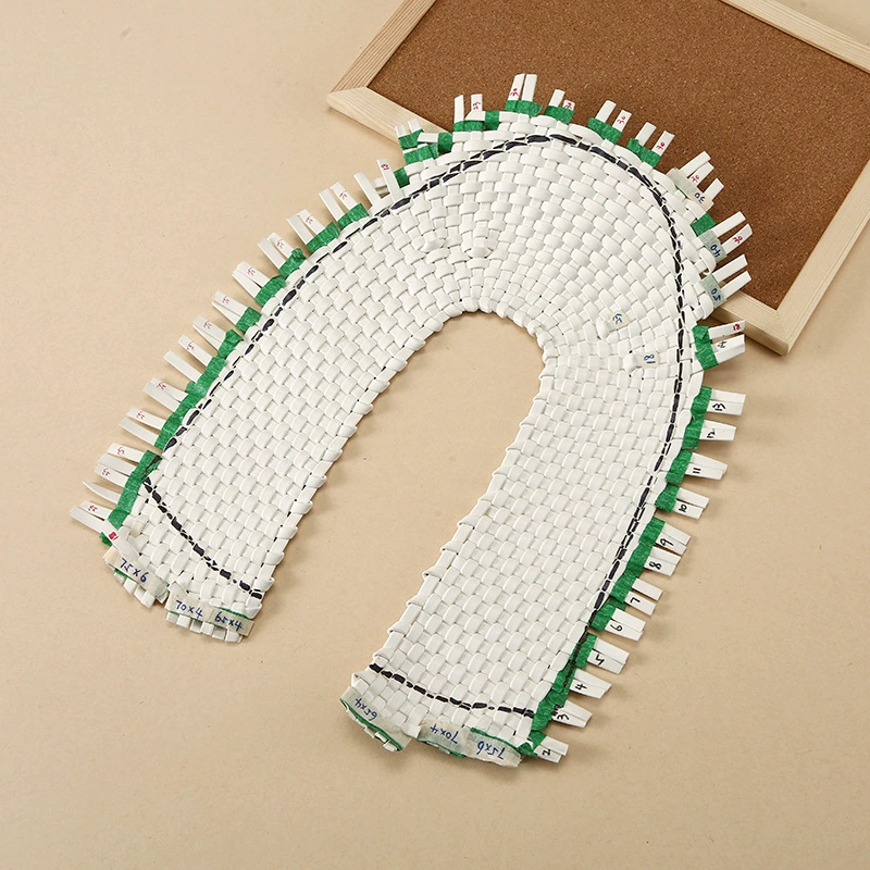 Женские сандалии ручной работы из искусственной кожи и ротанга, полуфабрикаты верха, аксессуары для верха из ротанга, изготовленные на заказ для внешней торговли.