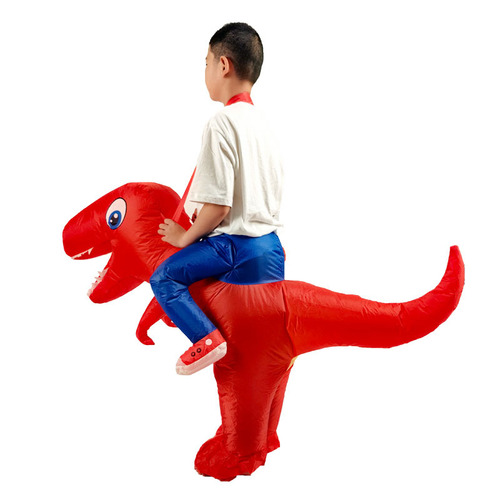 Funny props cartoon mount dinosaur costume costume Halloween children's T-Rex inflatable riding dinosaur costume