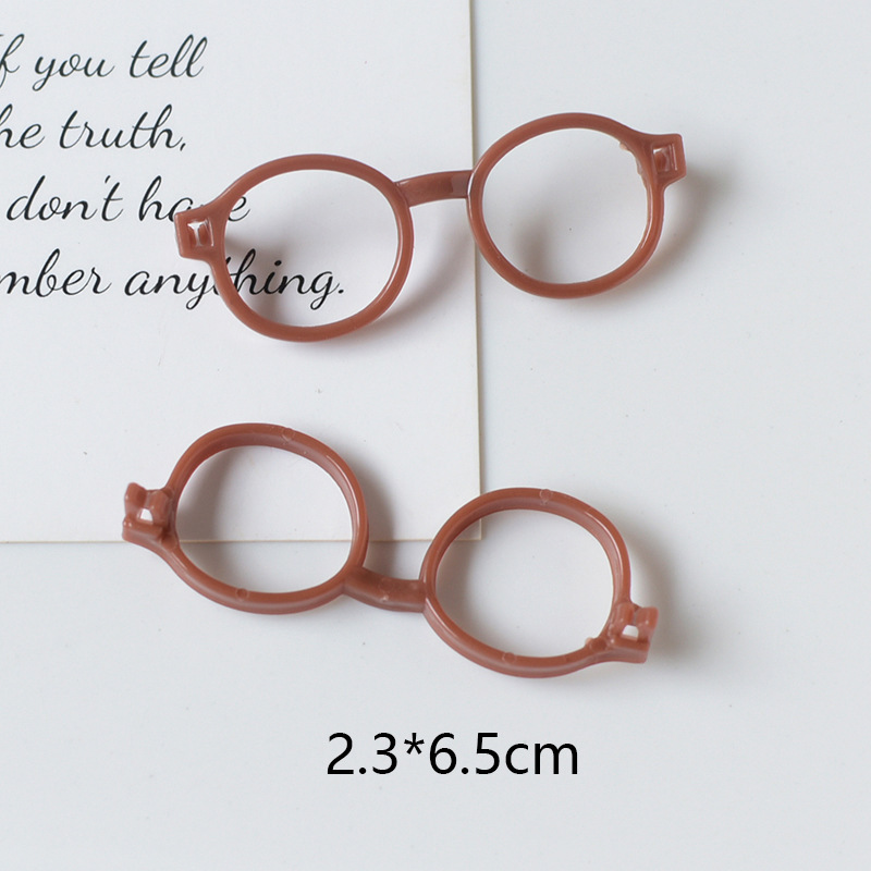 ホット販売プラスチックシミュレーションメガネジュエリーアクセサリーぬいぐるみ diy アクセサリー卸売 pj1805|undefined